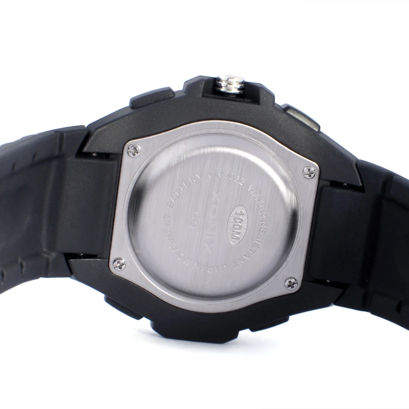 XONIX Classics Men Sports Watch Quartz Waterproof 100m Analog EL Back Light Big Dial Fashion Boy Swim Diver Wristwatch QO