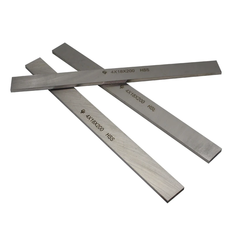 HSS Steel Plate Sheet Turning Tool 4mm x 18mm x 200mm High Speed Steel Rectangular HSS Bar Lathe Tool CNC Milling Cut