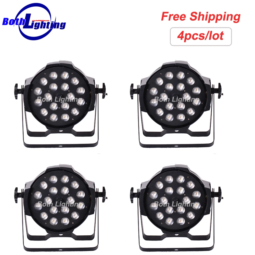 

Stage Equipment Light IP20 18x18W RGBWA+UV 6in1 LED Par Light Indoor Zoom Par Can for Party Wedding Dj