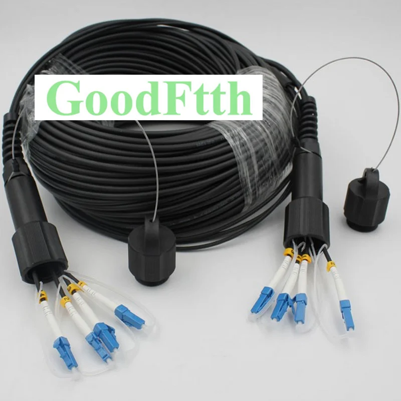 

Tactical TPU Armoured Patch Cord LC-LC UPC SM 4 Cores with Waterproof Cover GoodFtth 10m 15m 20m 25m 30m 35m 40m 45m 50m 60m