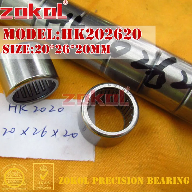 5Pcs/Lot HK2020/2025/2030 HK202620/25/30 HK202715/20 TA2015/2020 Needle Roller Bearing ZOKOL