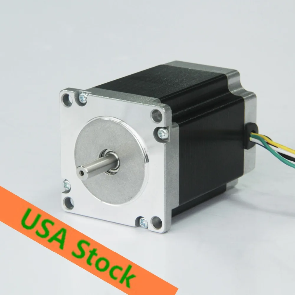 USA Free! Wantai 3 Axis Nema23 Stepper Motor WT57STH115-4204A single shaft 428oz-in+Driver DQ542MA 4.2A Engraver Kit Plasma