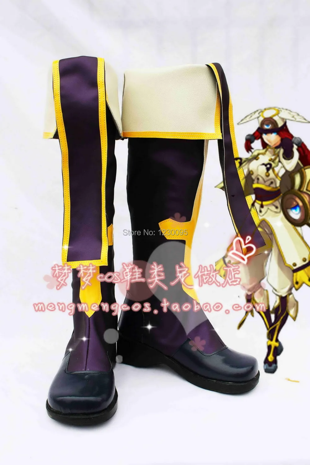 Blazblue Tsubaki Yayoi shoes Cosplay