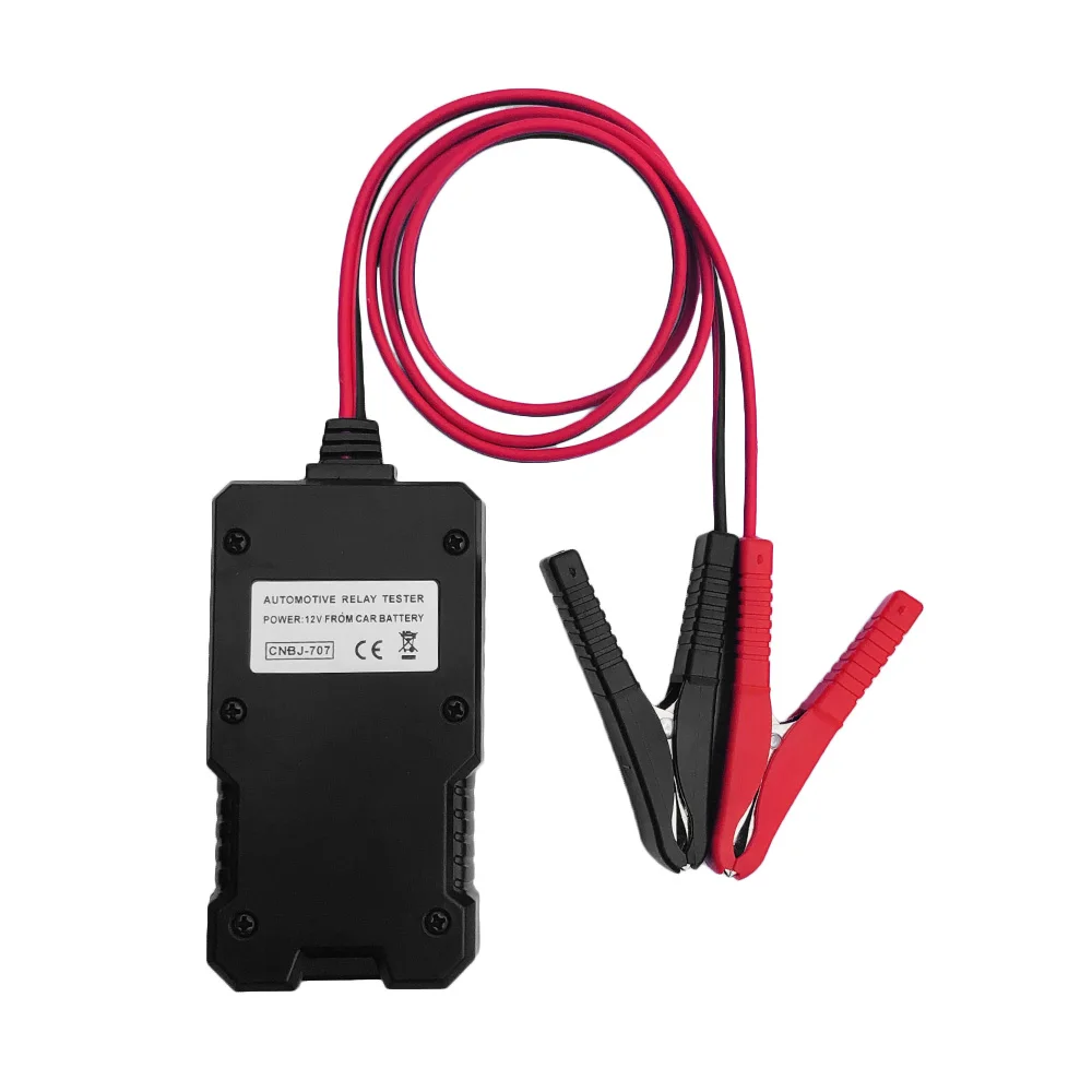 

12V Car Battery Checker Electronic Relay Tester with Clips Auto Relay Diagnostic Tool