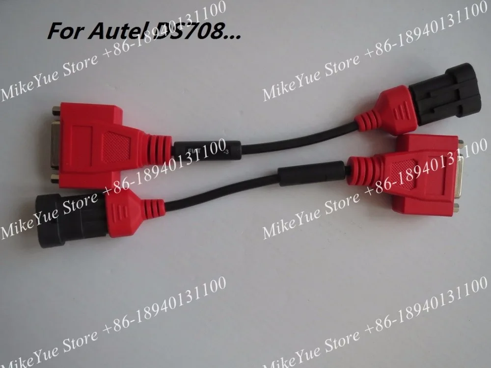 

100% Original for Autel Maxisys DS708 for FIAT -3 Adaptor Connector OBD OBDII