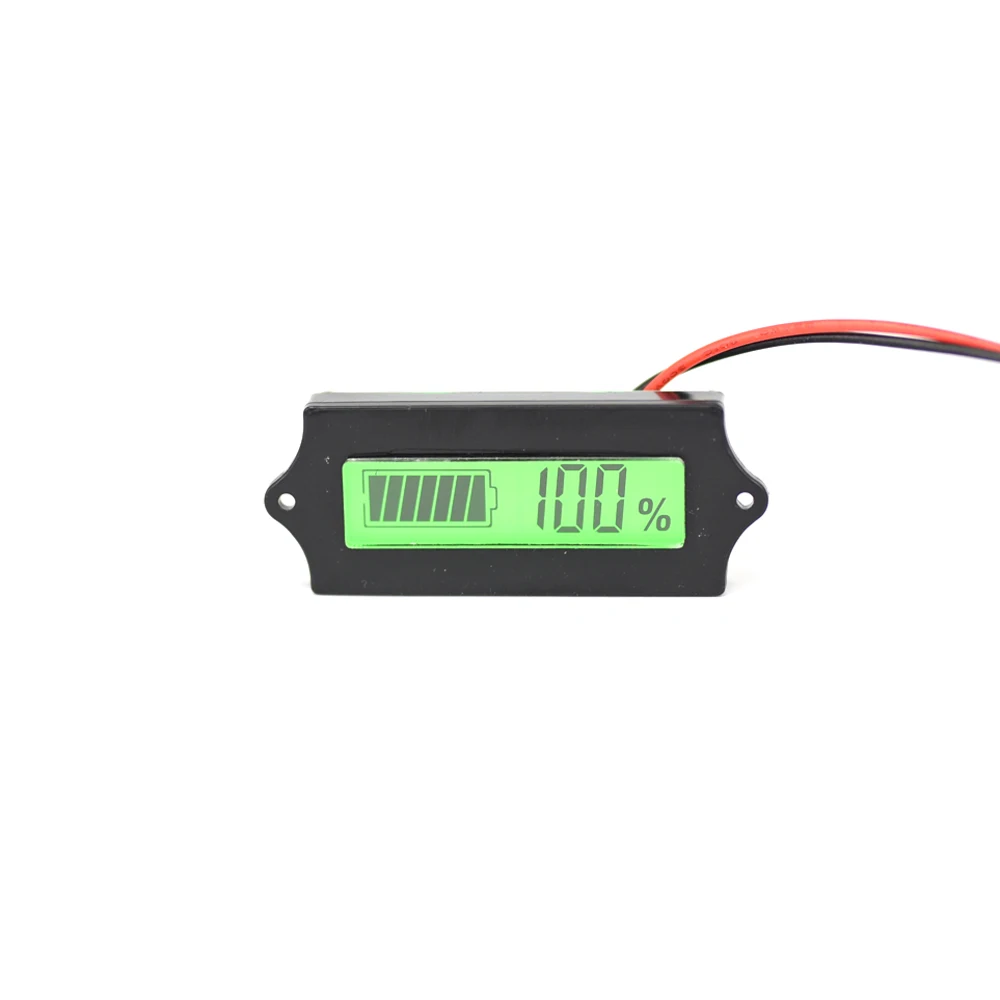 LCD Lithium iron phosphate Battery LiFePO4 Acid Lead Lithium Battery Capacity Indicator Digital Voltmeter Tester 12V  dropship