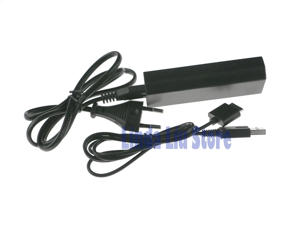 6 قطع من شاحن USB على الحائط المنزلي، محول تيار متردد مع كابل شحن، سلك بيانات لـ PSP Go pspgo