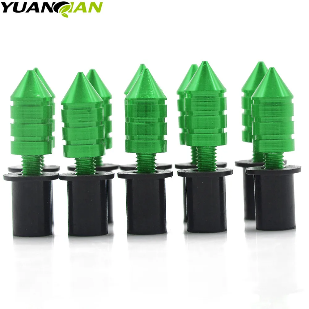 Motorcycle Windscreen Spike M5 Bolts Well Nuts For KAWASAKI NINJA ER6N ER 6N ER-6N 2009 2010 2011 2012 2013 2014 2015 2016