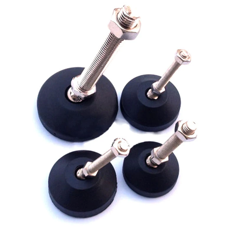 20Pcs/Lot  D40*M8*L50mm Adjustable Universal Leveling Nylon feet foot for Machine Furniture