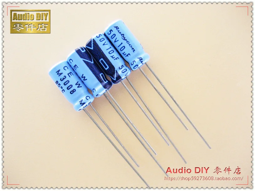 

2020 hot sale 30PCS/50PCS Rubycon Old Sky Blue TWSS (CEW) series 10uF/50V electrolytic capacitors free shipping