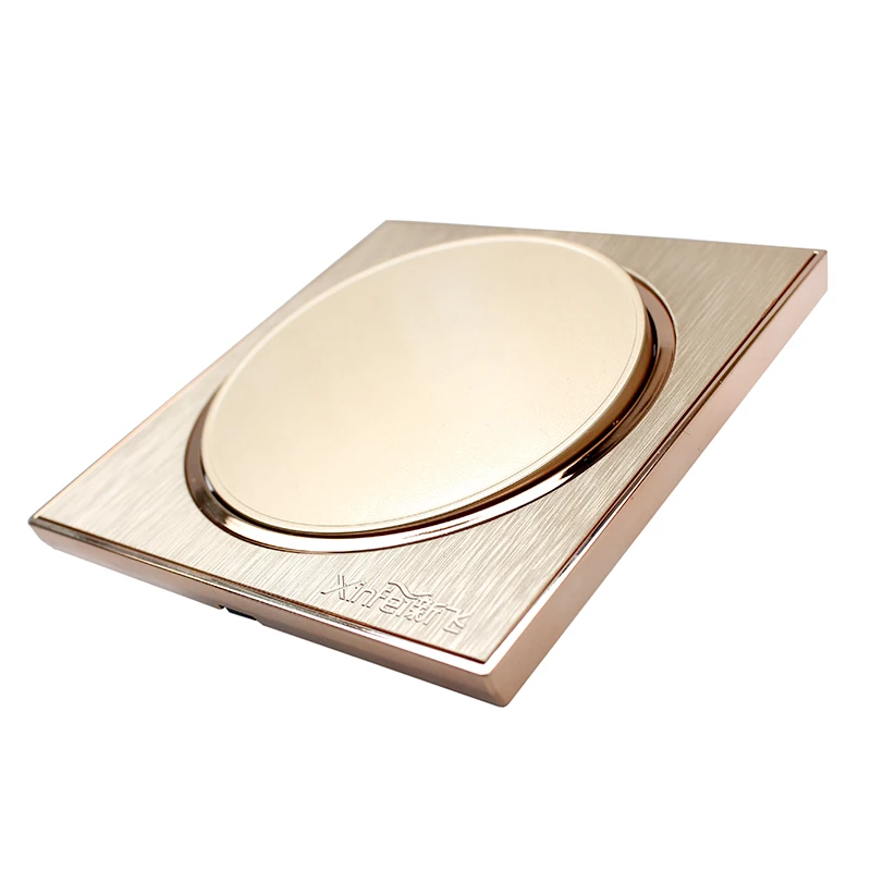 86*86mm 1 Gang 2 Gang 3 Gang 4 Gang Household Interruptor Light Switch Luxary Gold Push Button Wall Switch