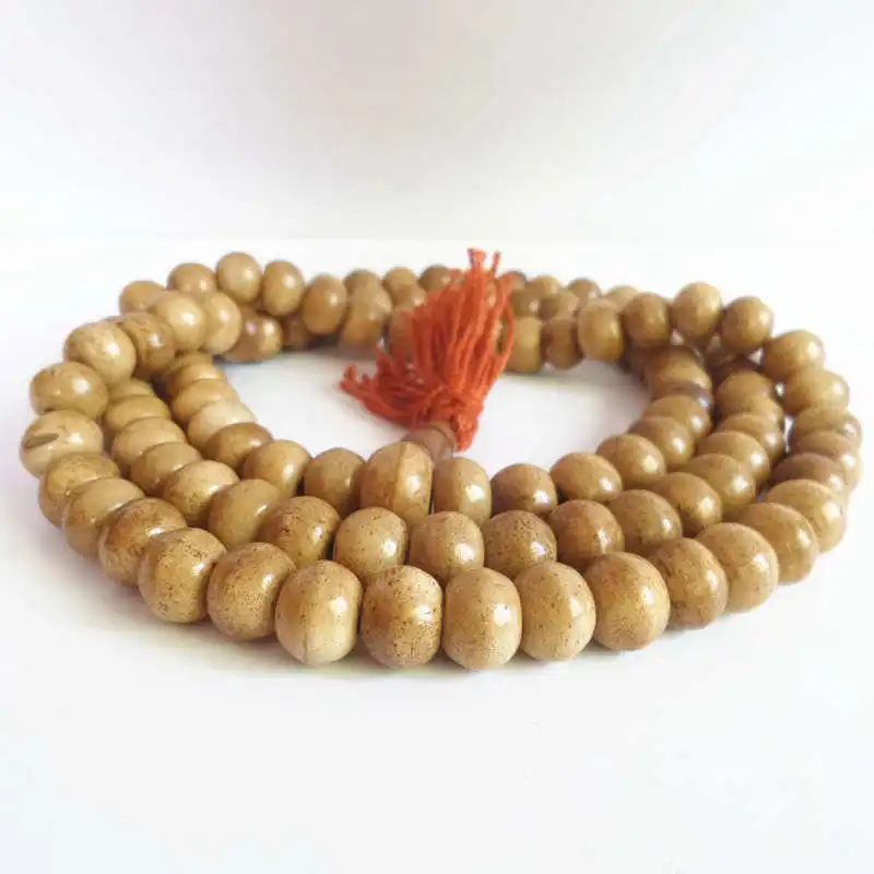 BRO672 Tibetan Malas 108 Yak Bone Meditation Prayer Mala 7mm 8mm 10mm Tibetan Rosary Bracelets