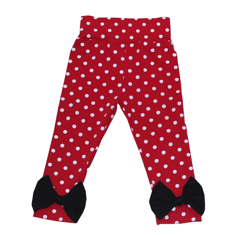 Girls Boys Summer Spring Pants Harem Princess Mermaid Airel Kids Leggings with Bows Mickey Minnie Children Cotton Elastic Pants