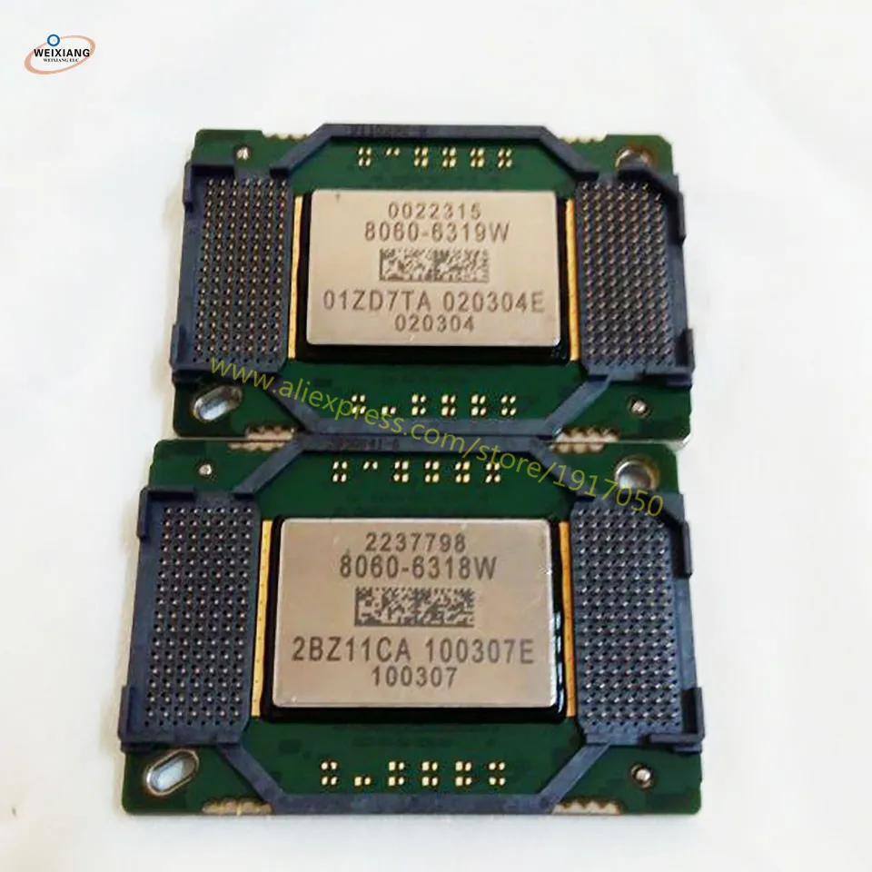 Projetor original, chip dmd, para projetores infocus de 8060-6318w/8060-6319w, placa chip dmd grande para visor sônico, para benq