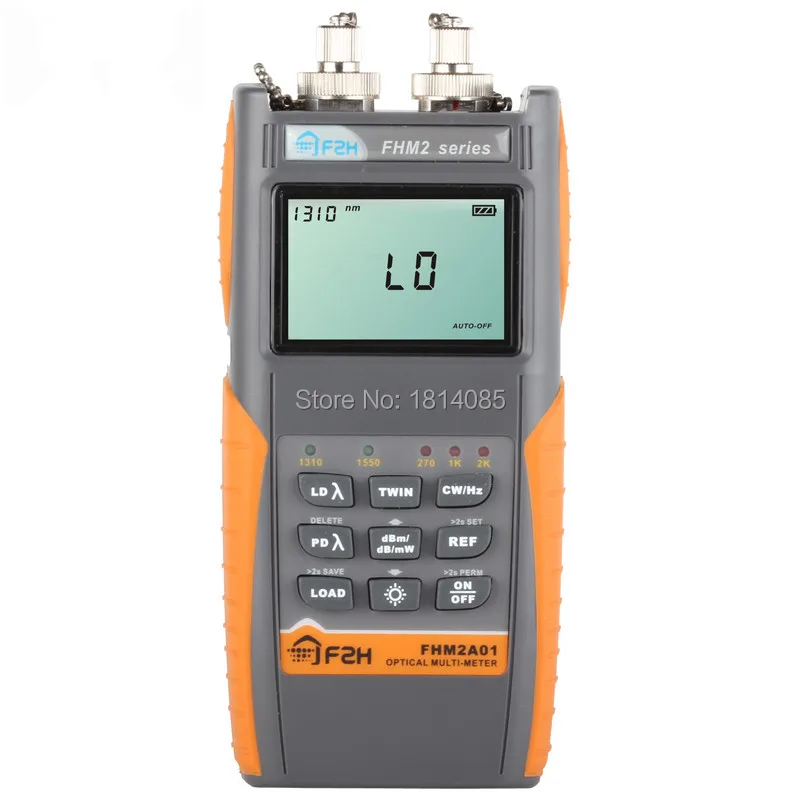 

Fiber Optic Multimeter Optical Power Mete FHM2A01+Optical Light Source 1310/1550nm