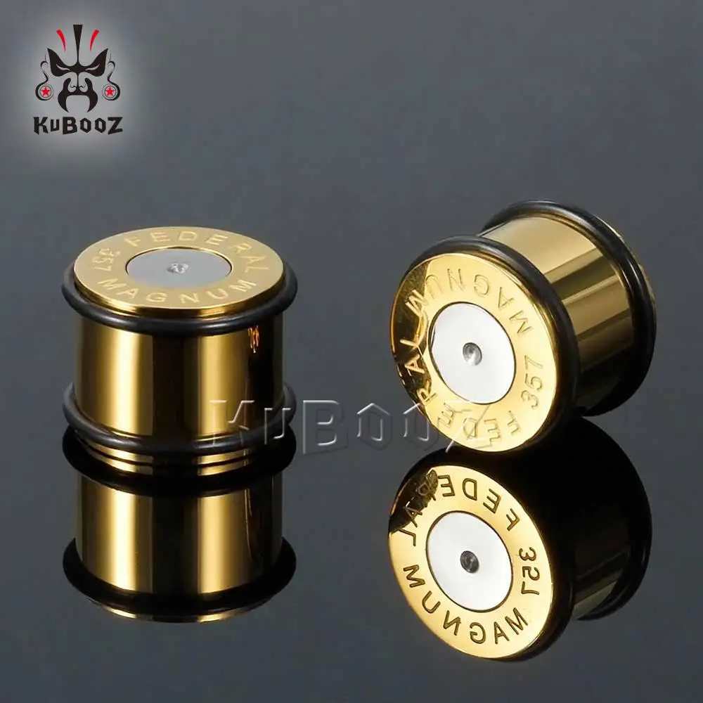 

Wholesale Bullet Ear Piercing Plugs Tunnels Stretchers Stainless Steel Body Jewelry Earring Expanders Gauges 38PCS