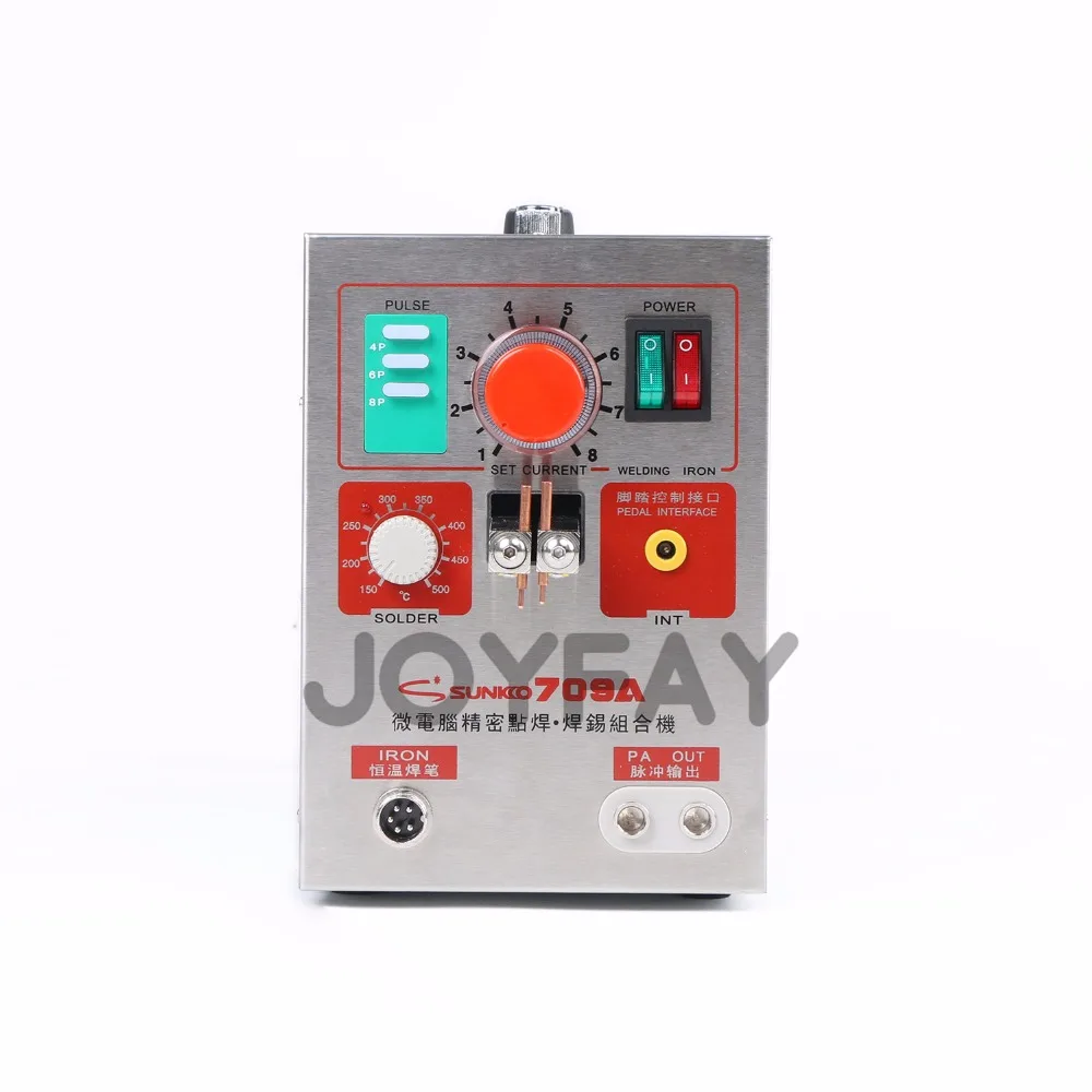 SUNKKO 709A Battery Spot Welder Pulse Welder for 18650 Battery Pack Soldering Machine 110V