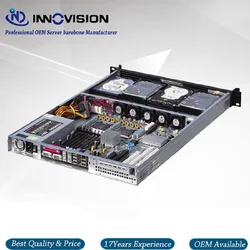 Hotsale 1U ATX rackmount chassis RX1650 with Stylish Aluminum front-panel server case for storage/cloud computer