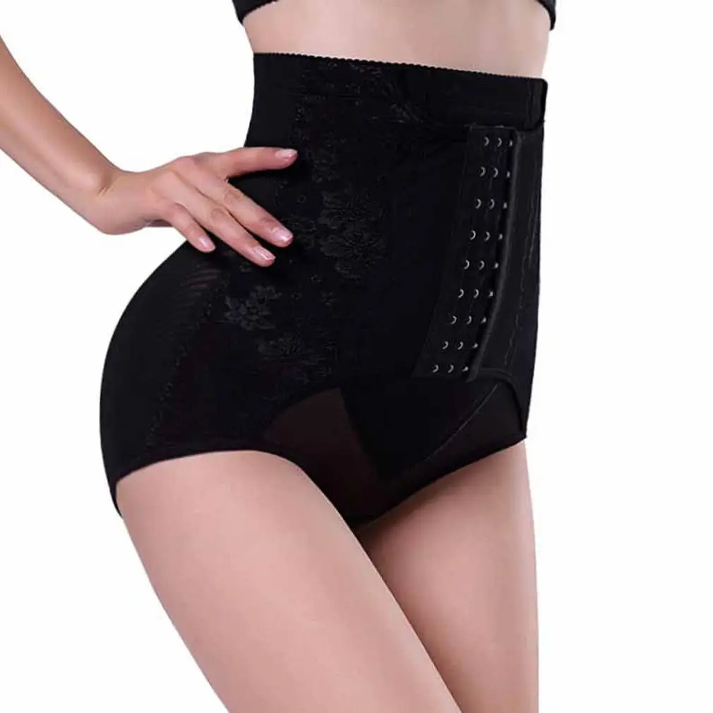 2018 Brand New Women High Waist Briefs Shapewear Panty Body Shaper Control Slim Tummy Underwear Buttocks button-down breeches