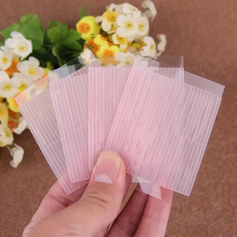 520pcs Double Sides Eyelid Stickers Magic Stretch Fiber adhesive medical Eye Tape Strips for Women Lady Makeup Tools Wholesale