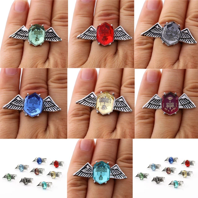 Hitman Reborn Sawada Tsunayoshi Cosplay Rings Vongola Rings crystal alloy wings men women rings vintage open rings 7 colors AliExpress