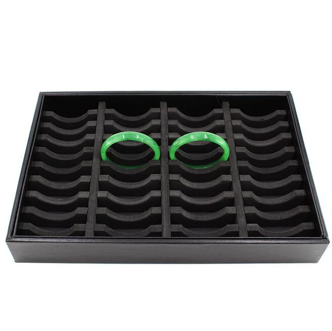 Hot Sale Luxury 40pcs Bracelet Holder Jewelry Organizer Storage Ornament Rack Showcase Watch Display Stand Jewelry Display Boxes