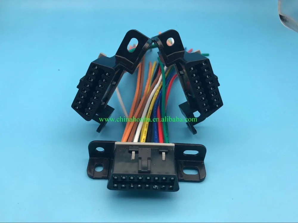 

5pcs OBDII OBD2 Wiring Harness Connector Pigtail Corvette CAN Bus Class 2 E67 E38 with 15cm 16AWG wire