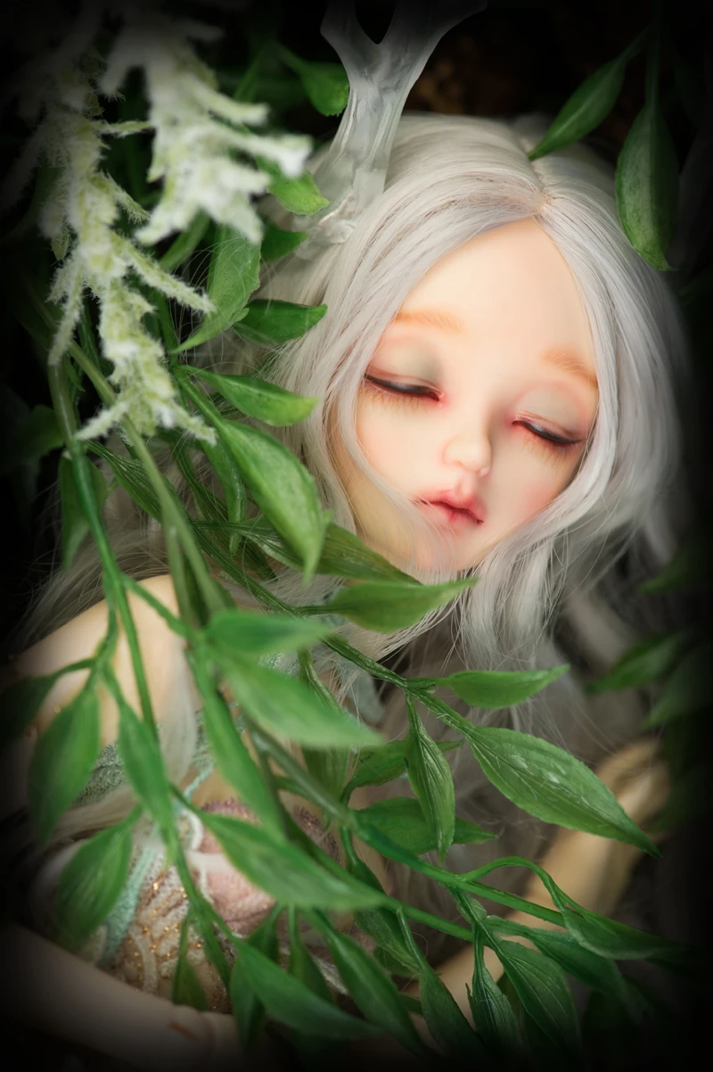 La bambola femminile bjd femminile EVa 1/4 guarda il regalo della bambola congiunta del bulbo oculare