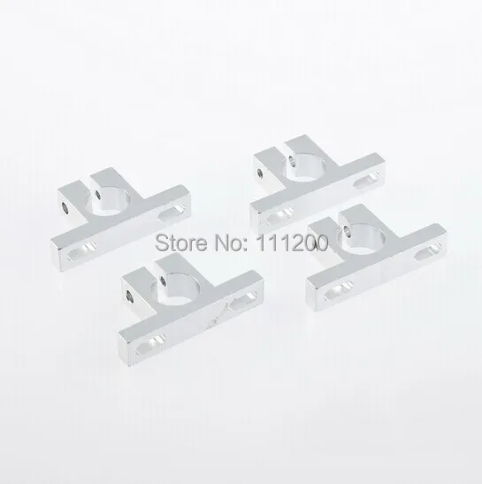 Aluminum Alloy 12mm 14mm T-shape Quadcopter Motor Mounting Bracket For 4Axis Multi