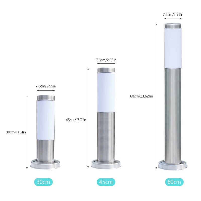 DONWEI-luz LED para césped, iluminación decorativa impermeable para exteriores, luces de paisaje, camino de jardín comunitario