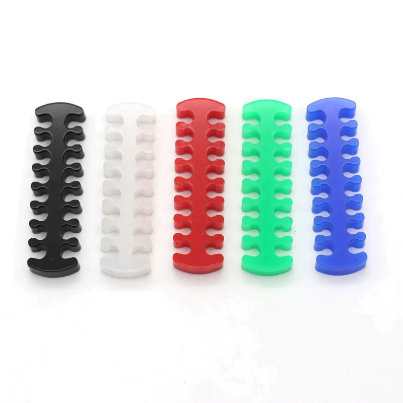 

Angitu Round 16pin Acrylic Cable Combs For Making Single Sleeved Modular Cable 100pcs/lot