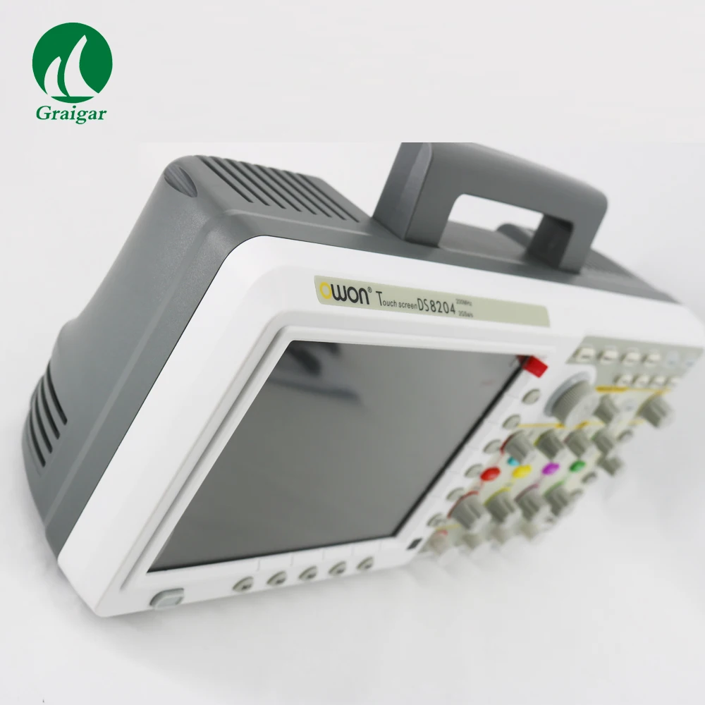 Original OWONTDS8204 Digital Oscilloscope 4 Channels Band Width 200MHz 2GS/s 7.6M Record Length 8