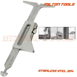 1pc HI-LO Welding Pipe Gauge 0.5 Accuracy Welding Inspection Gage Metric & Standard Accurate Weld Tester Welding Ruler