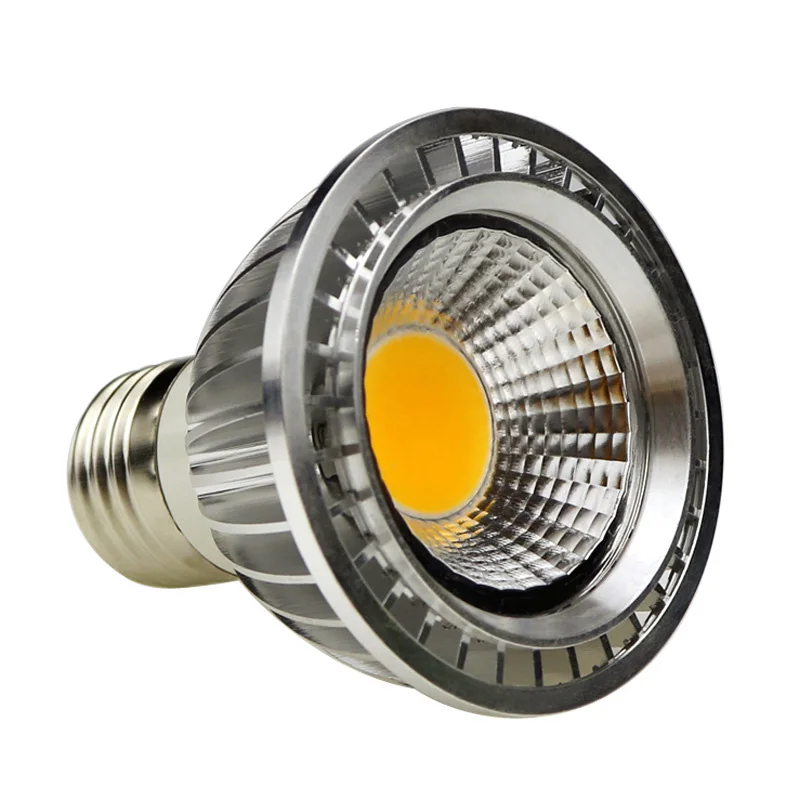 

30PCS Gu10 E27 E26 650LM 7W PAR20 PAR16 COB LED Bulbs Bulb Cool White Warm White Spot Down Light AC 85-265V