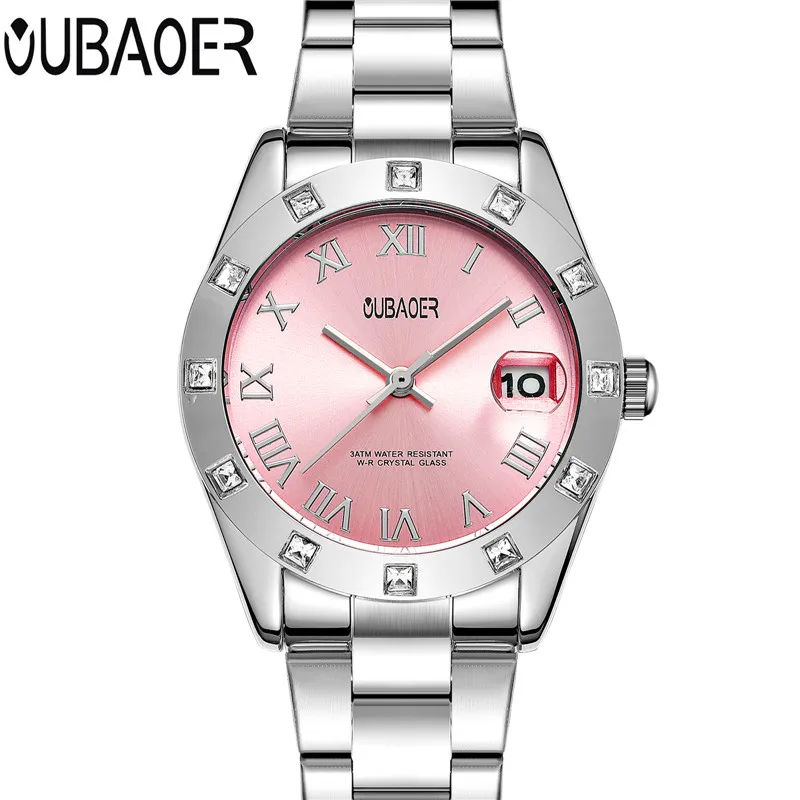 

OUBAOER Luxury Women Watch Ladies Quartz Watch Women Wristwatch Relogio Feminino Montre Femme Reloj Mujer Clock Gift