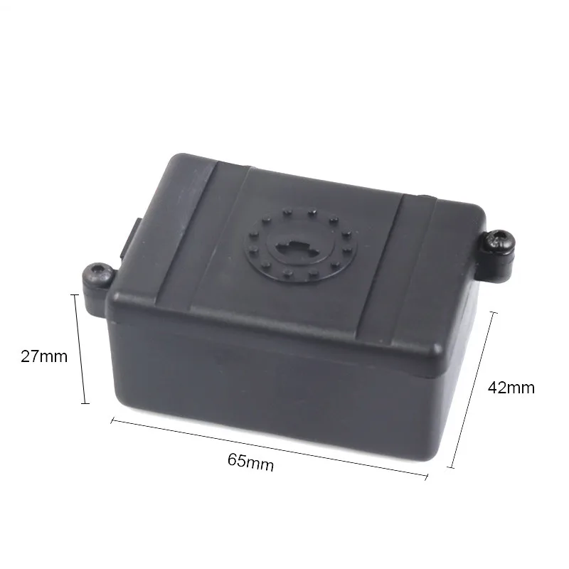 Plastic Receiver Box ESC Box for 1/10 RC Crawler Car Axial SCX10 RC4WD D90 D110 Upgrade Parts