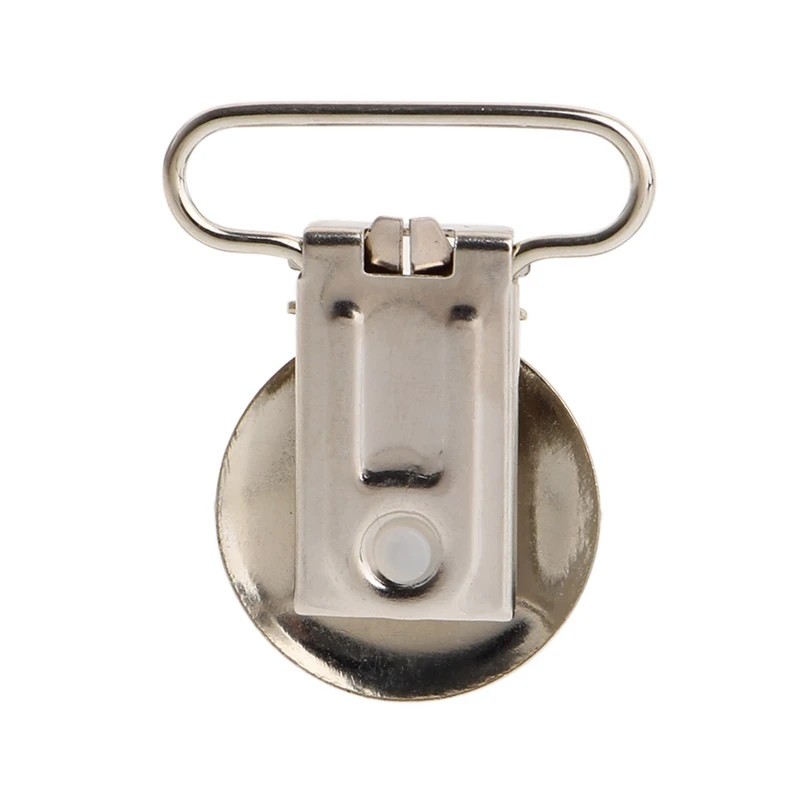 10Pcs Baby Infant Metal Clips Pacifier Holders Shape Alloy Suspender Hook DIY for Making Pacifier Holders Bib Clip