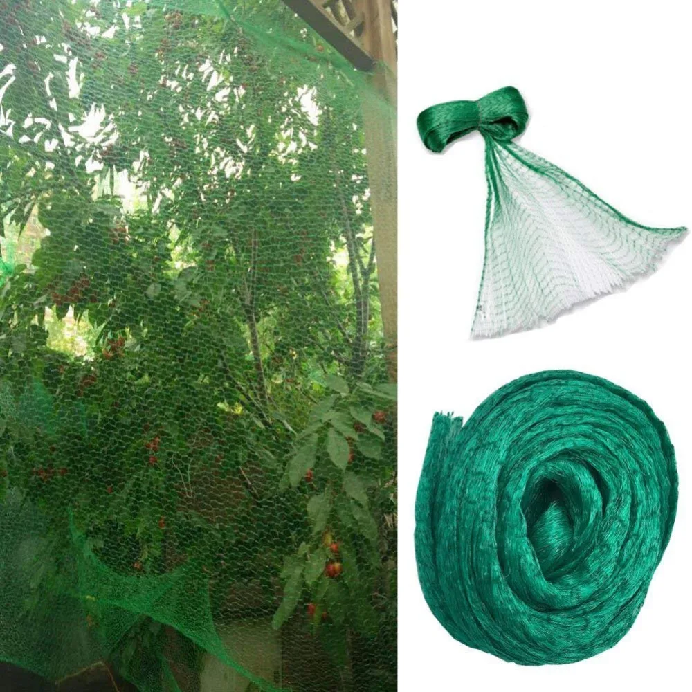 Anti Bird Netting Garden Netting Mesh Insect Net Garden Protection Crops Fruit Plant Covers Net Mesh Grow Fence Climbing Big Net