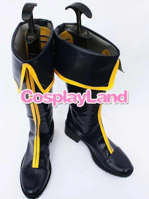 Dog Days Brioched Arquien Cosplay Scarpe Stivali Per Gli Uomini Adulti del Partito di Halloween Cosplay Stivali Custom Made