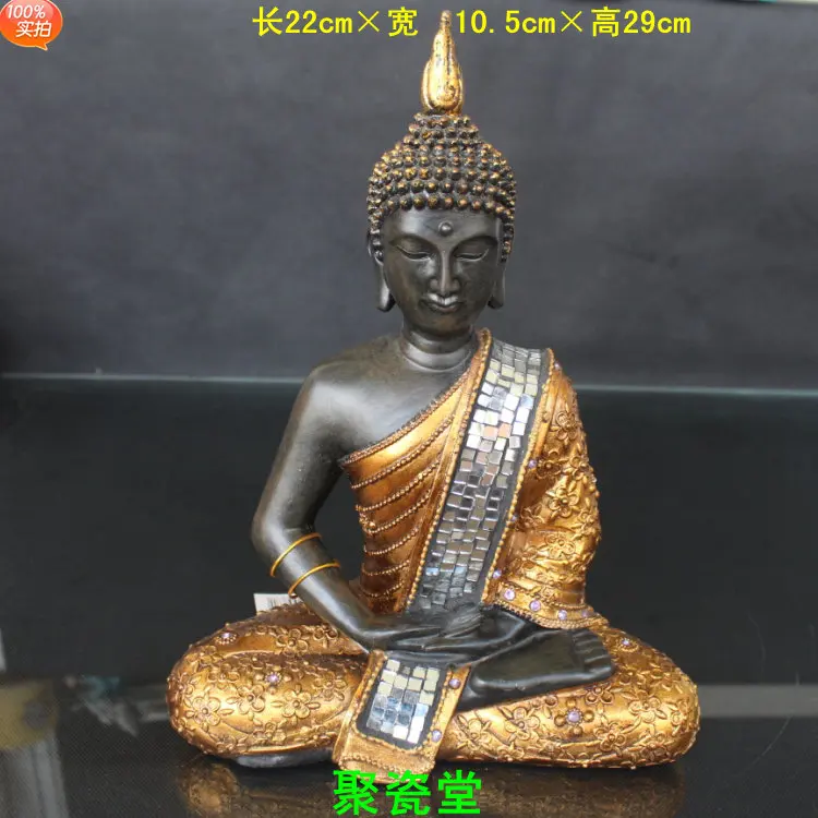 Gilded Bodhisattva, Buddha, classical Buddha statues, antique crafts, Tathagata, Avalokiteshvara