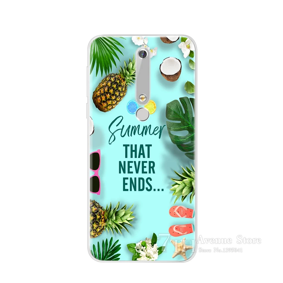 Soft TPU Case For Nokia 2 3 5 6 2017 Nokia 6 2018 2nd Cartoon Silicone Back Cover For Nokia 2.1 3.1 6.1 7.1 Phone Case Bumper