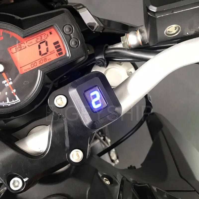 

Motorcycle LCD 1-6 Level Gear Indicator Digital Gear Meter With Bracket For Benelli 600 TNT 600 BN600 BJ600GS / A BN600GT BJ600