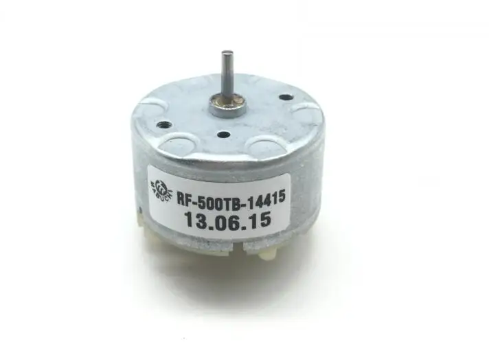 5pcs RF-500TB-12560 RF-500TB-14415 Permanent Magnet Motor High Speed Motor 3V / 6V / 12V Rotating Alarm Alarm Light Motor