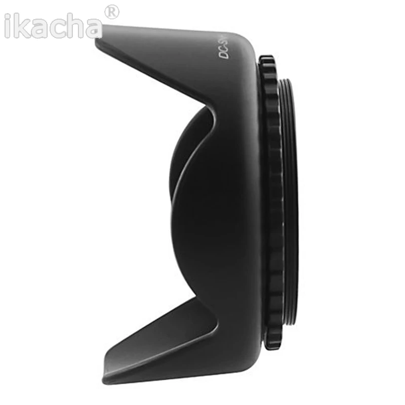 49mm 49mm 카메라 렌즈 후드 스크류 마운트 꽃잎 크라운 플라워 모양, 캐논 니콘 소니 SLR 카메라용