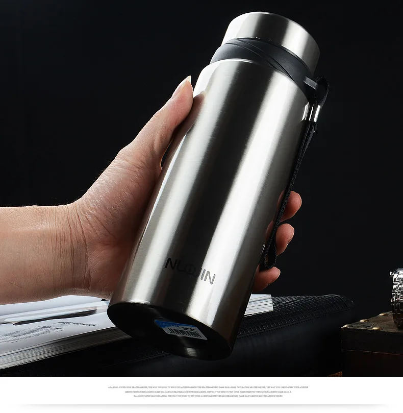 Upors-ポータブル二重壁魔法瓶,750ml,ステンレス鋼,断熱ウォーターボトル,真空フラスコ,魔法瓶,魔法瓶,トラベルコーヒーカップ