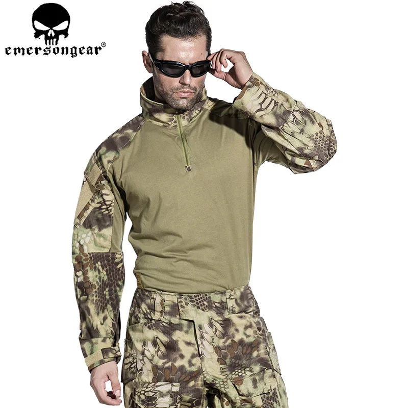 

EMERSONGEAR G3 Combat Shirt Civilian Airsoft Tactical Hunting Shirt Camouflage T-shirt Mandrake EM8593