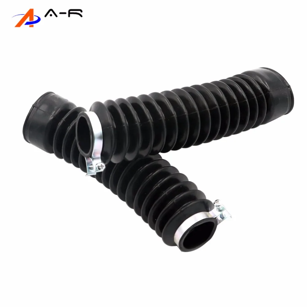 Pair Front Fork Cover Gaiters Gators Boots Shock Protector Absorber Protective Sleeve for YAMAHA XG250 Tricker XG 250 XG-250