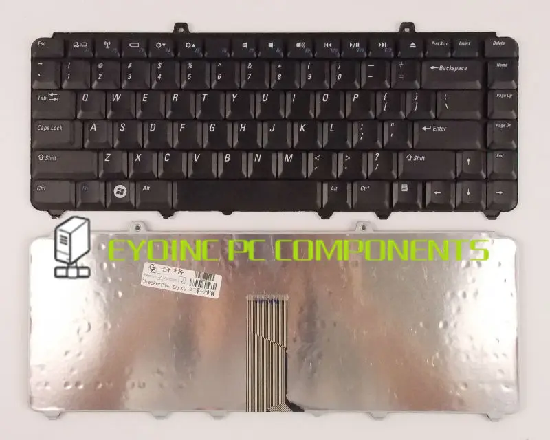 Genuine Laptop Keyboard For Dell Inspiron 1318 1400 1500 1520 1521 1540 1545 1525 NK750 US Version Black