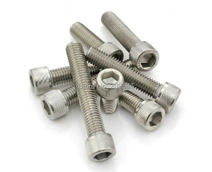 

Lot50 Metric Thread M4* 40mm Stainless Steel Hex Socket Bolt Screws