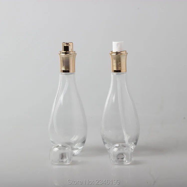 100ML/100ML/60ML/8 개/몫/빈 유리 화장품 액체 스프레이 병 DIY 유리 로션 펌프 컨테이너, 크림 항아리, 에멀젼 병